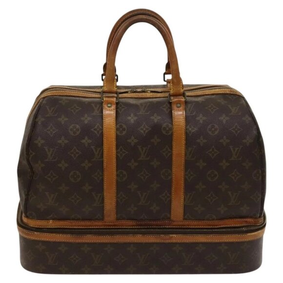 LOUIS VUITTON Monogram Sac Sports Boston Bag M41444 LV Auth 116580 - Picture 3 of 16